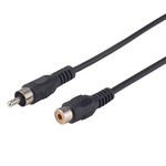 Dynamix 2M RCA Male to RCA Female Extension Cable
