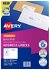 Avery J8161 White Inkjet 63.5 x 46.6mm Permanent Quick Peel Address Labels with Sure Feed - 900 Pack