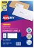 Avery J8159 White Inkjet 64 x 33.8mm Permanent Quick Peel Address Labels with Sure Feed - 1200 Pack