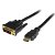 StarTech 1.8m HDMI Male to DVI-D Male Cable