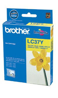 Brother LC37Y Yellow Ink Cartridge