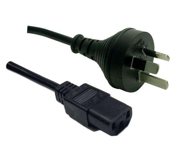 Dynamix 5m 3 Pin Plug to IEC Female Plug SAA Approved Power Cord Cable