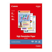 view Canon HR-101 Matte High Resolution A4 106gsm Photo Paper - 50 Sheets