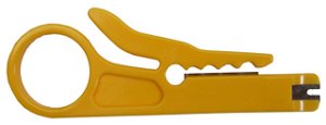 H Tools Economic UTP/STP Cable Stripper & 110 Insertion Tool. Stripper designed for cable 5 - 6.2mm