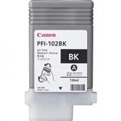 Canon PFI-102BK Black 130ml Ink Tank Cartridge