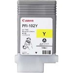 Canon PFI-102Y Yellow 130ml Ink Tank Cartridge