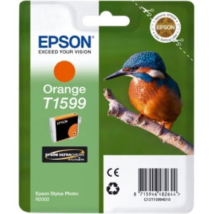 Epson T1599 Orange Ink Cartridge for Stylus Photo R2000