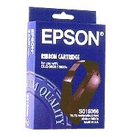 Epson S015066 Black Fabric Ribbon Cartridge