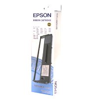 Epson S015336 Black Fabric Ribbon Cartridge