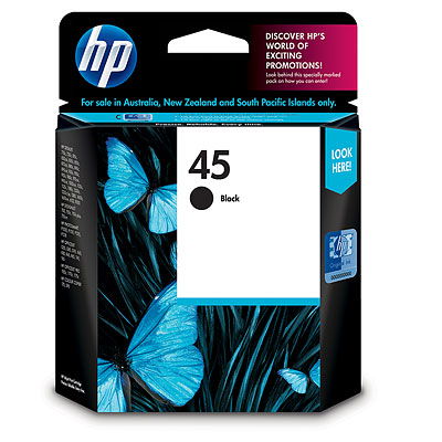 HP 45 Black Ink Cartridge