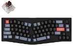 Keychron V8-D3 65% Alice Layout Brown Switch RGB Wired Mechanical Keyboard With Knob - Carbon Black