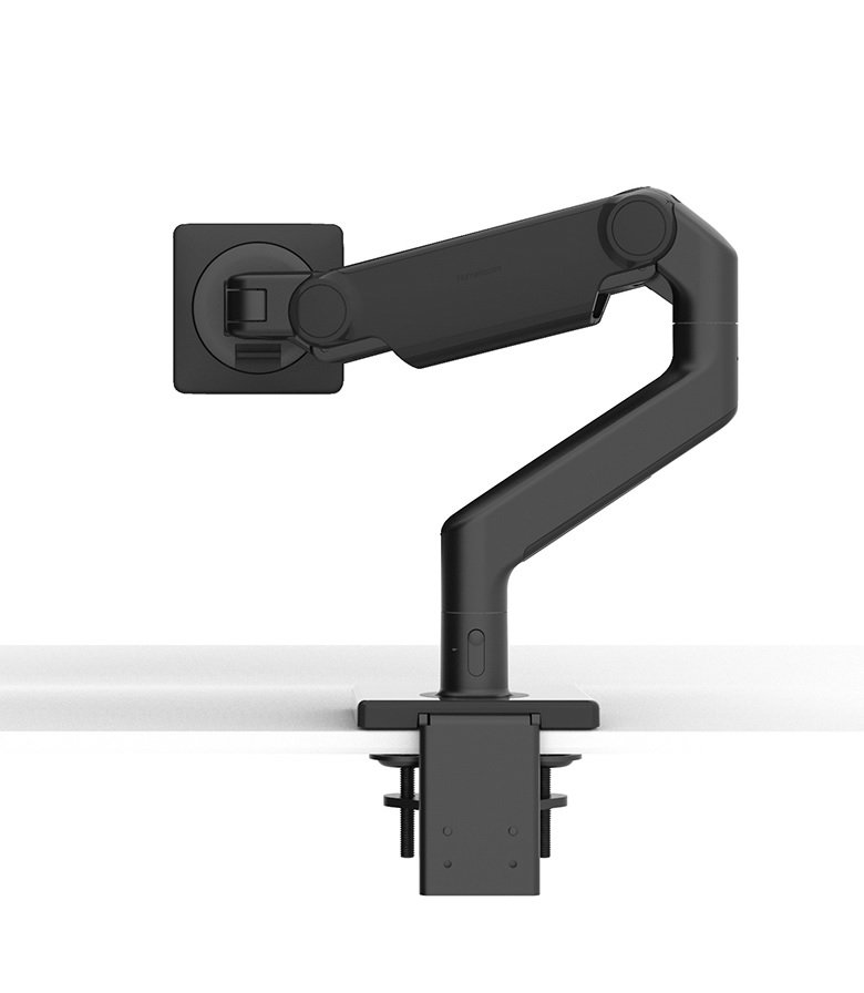 Humanscale M8.1 Single Monitor Arm Clamp - Black