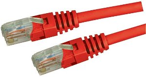 Dynamix 1M Red Cat5 Snagless UTP Patch Lead