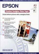 view Epson S041334 Premium Semi Gloss A3 251gsm Photo Paper - 20 Sheets