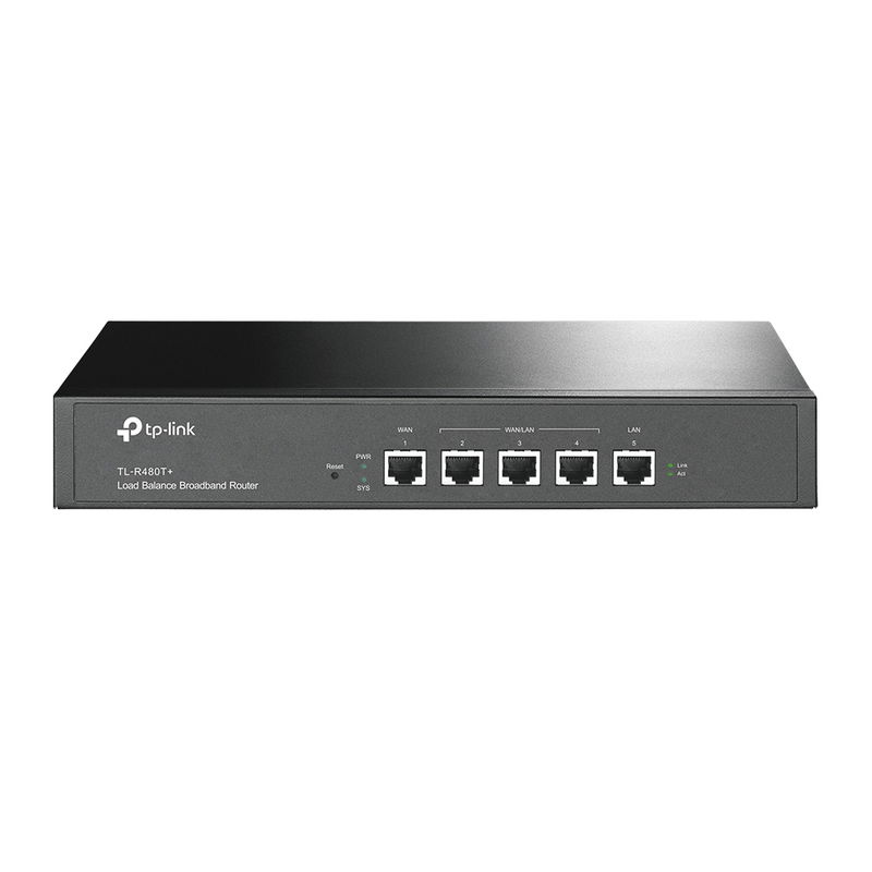 TP-Link TL-R480T+ 2 WAN ports + 3 LAN ports Load Balance Router