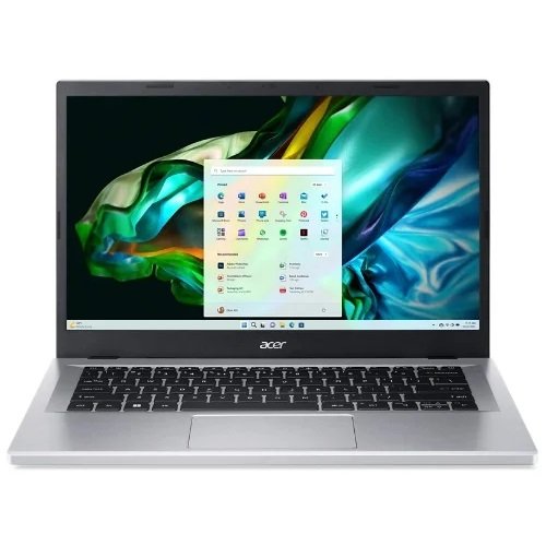 Acer Aspire 3 14 Inch Intel N200 3.7GHz 4GB RAM 128GB eMMC SSD Laptop with Windows 11 Home