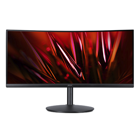 Acer EI342CKRS 34 Inch 3440 x 1440 21:9 1ms 400nit VA Curved Gaming Monitor with Built-in Speakers - HDMI, DisplayPort