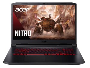 Acer Nitro 5 AN517 17.3 Inch AMD Ryzen 7 5800H 4.4GHz 16GB RAM 512GB SSD GeForce RTX3060 6GB Gaming Laptop with Windows 11 Home