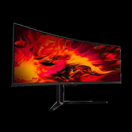 Acer Nitro EI491CR S 49 Inch 3840 x 1080 4ms 400nit VA Curved Gaming Monitor with Built-in Speakers - HDMI, DisplayPort