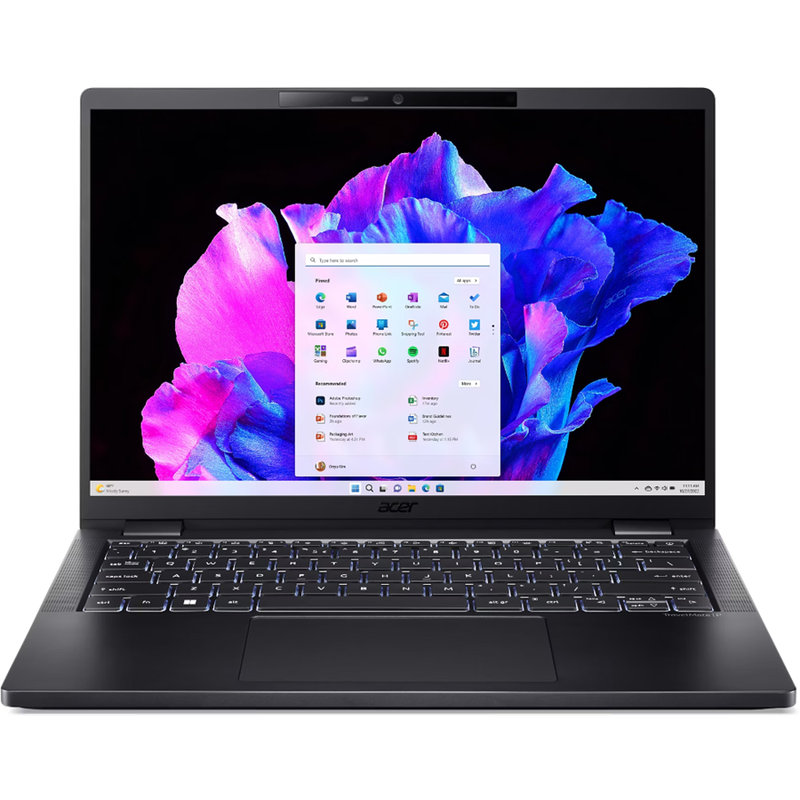 Acer TravelMate Spin P4 14 Inch Intel i5-1335U 16GB RAM 512GB SSD Convertible Touchscreen Laptop with Windows 11 Pro + FREE Sony Headphones!