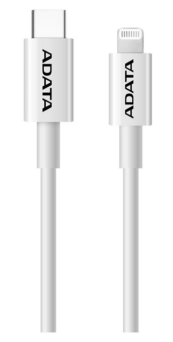 ADATA 1M USB-C to Lightning Cable - White
