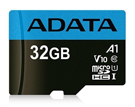 ADATA 32GB Premier microSDHC UHS-I Class 10 A1 V10 Card with Adapter