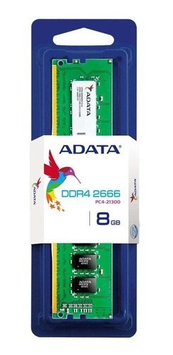 Adata 8GB DDR4-2666 1024 x 16 DIMM Memory