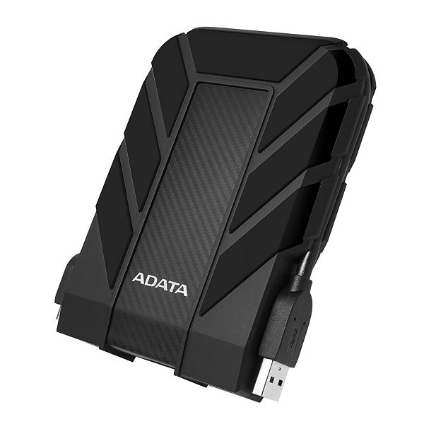 ADATA HD710P Durable 1TB USB 3.1 External Hard Drive - Black