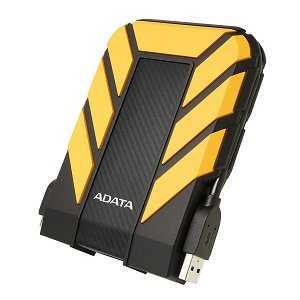 ADATA HD710P Durable 1TB USB 3.1 External Hard Drive - Yellow