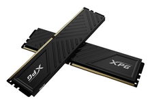 view ADATA XPG Gammix D35 32GB 2x16GB DDR4 3200 U-DIMM Memory with RGB - Black