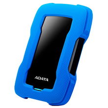 view ADATA HD330 1TB Rugged Portable Hard Drive - Blue