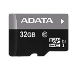 ADATA 32GB Premier microSDHC UHS-I Class 10 Card with Adapter