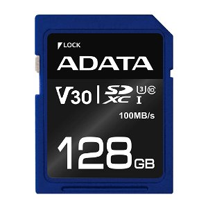 ADATA Premier Pro 128GB Class 10 UHS-3 V30 SDXC Memory Card