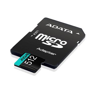 ADATA Premier Pro 512GB microSDXC UHS-I U3 Card with Adapter