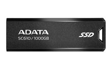 view ADATA SC610 Retractable 1TB USB 3.2 Flash Drive - Black