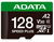 ADATA Speed Plus 128GB UHS-I U3 A2 V30 microSDXC Card with Adapter