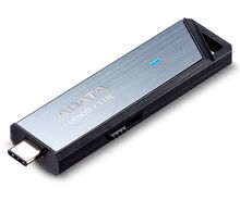 view ADATA UE800 1TB Retractable USB 3.2 Type-C Flash Drive - Silver