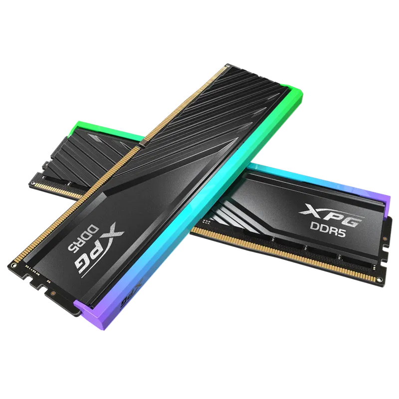 ADATA XPG Lancer Blade RGB 32GB (2 x 16GB) DDR5 6000MT/s C36 U-DIMM Memory with Heatsink - Black