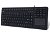 Adesso Antimicrobial Waterproof USB Wired Keyboard with Touchpad - Black
