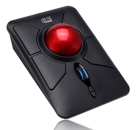 Adesso iMouse T50 Wireless Programmable Ergonomic Trackball Mouse