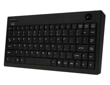 Adesso Mini Trackball Wireless Keyboard