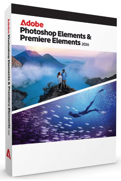 Adobe Photoshop Elements & Premiere Elements 2026 Bundle for Windows and Mac 3 Year Subscription - Download Version