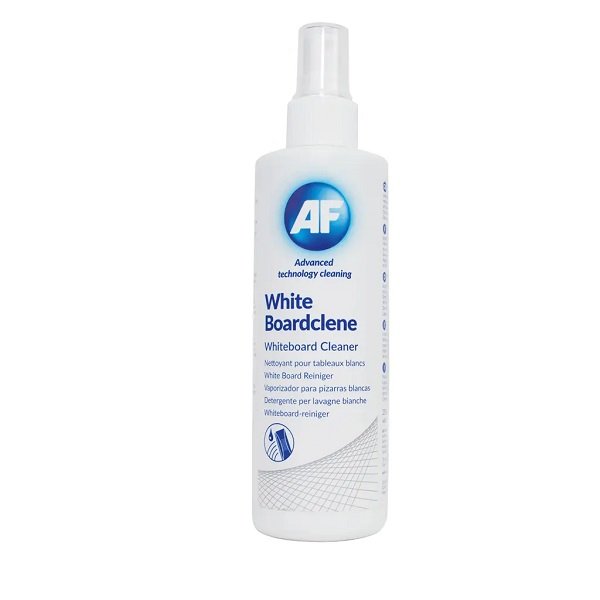AF 250mL White Boardclene Whiteboard Cleaning Spray