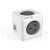 Allocacoc PowerCube 2 Outlets with 2x USB Ports - Grey