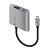 ALOGIC Prime Series USB-C Multiport Adapter - HDMI 4K, USB 3.0 - Space Grey