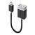 ALOGIC 15cm USB 2.0 Type B Micro To Type A On The Go Adapter