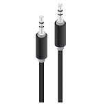 Alogic 1M 3.5mm Pro Series Stereo Audio Cable - Black