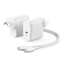 view ALOGIC 1X65 65W GaN Rapid Power Charger with 2m 100W USB-C Cable