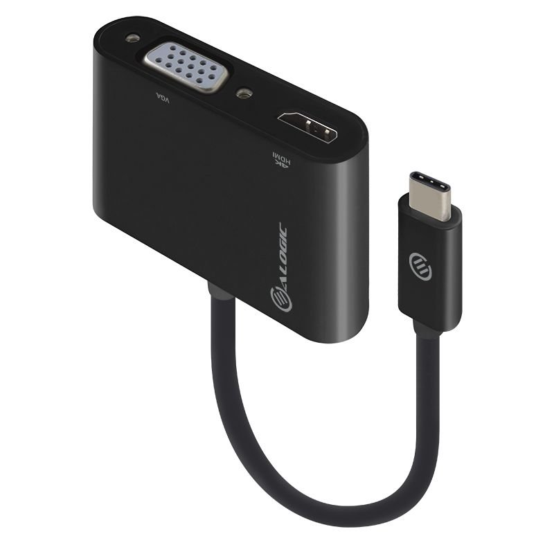 ALOGIC 2 in 1 USB-C  to HDMI VGA  Premium Series Adapter