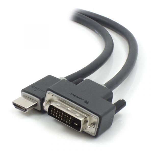 ALOGIC 2m DVI to HDMI Display Cable - Commercial Packaging